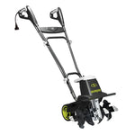 Sun Joe Corded Electric Garden Tiller & Cultivator with Steel Tines, 16 Inch, 12-Amp Motor - Heavy-Duty Tilling Machine for Lawn, Yard, and Gardening Care, TJ603E