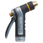 Melnor 65020-AMZ Metal Nozzle with QuickConnect Product Adapter Set, Multi-Pattern, Heavyweight Rear Trigger