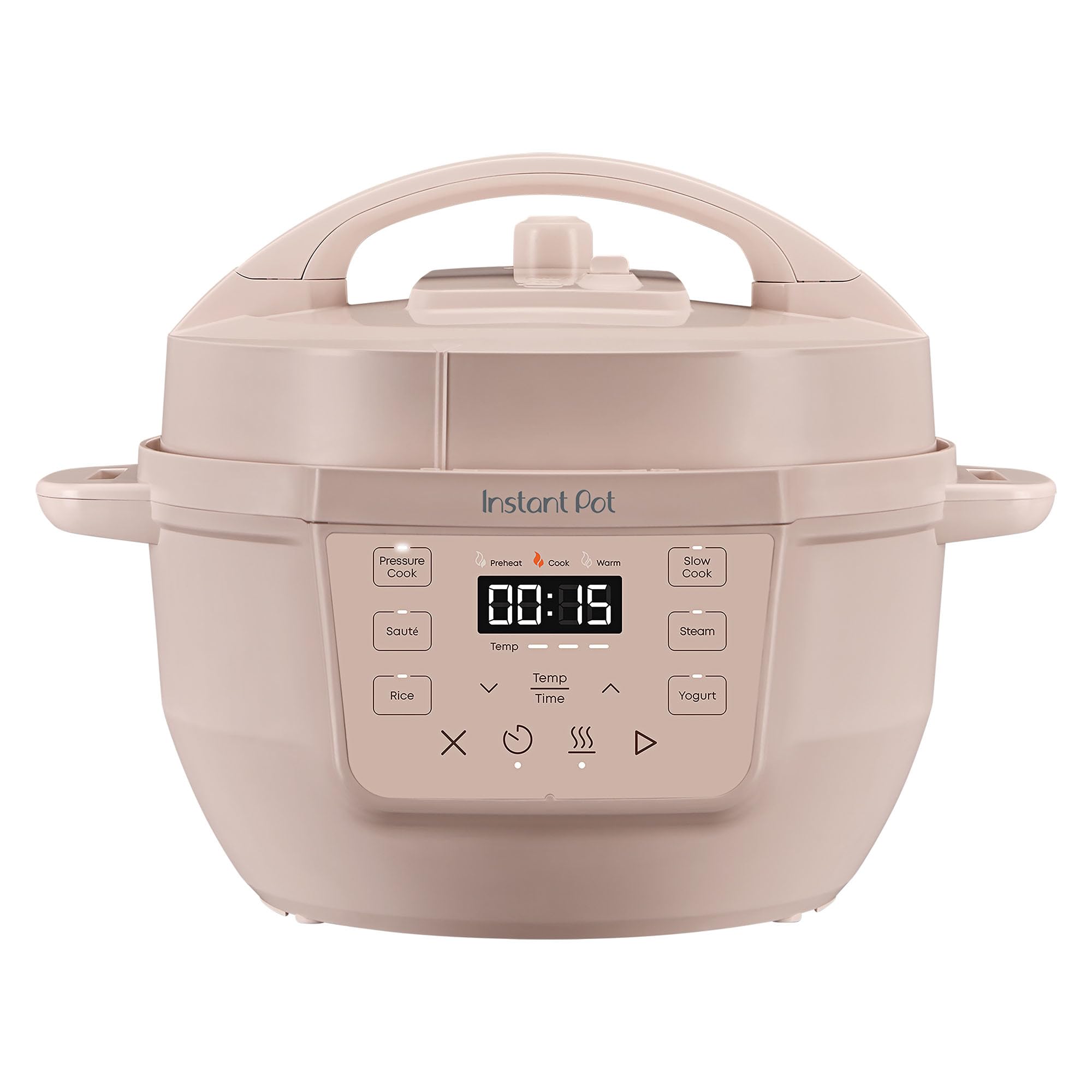 Instant Pot 4QT RIO Mini 7-in-1 Multi-Cooker, Pressure Cooker, Slow cook, Sauté, Steam, Rice Maker, Yogurt, & Warmer, Rosewater, 4 Quarts