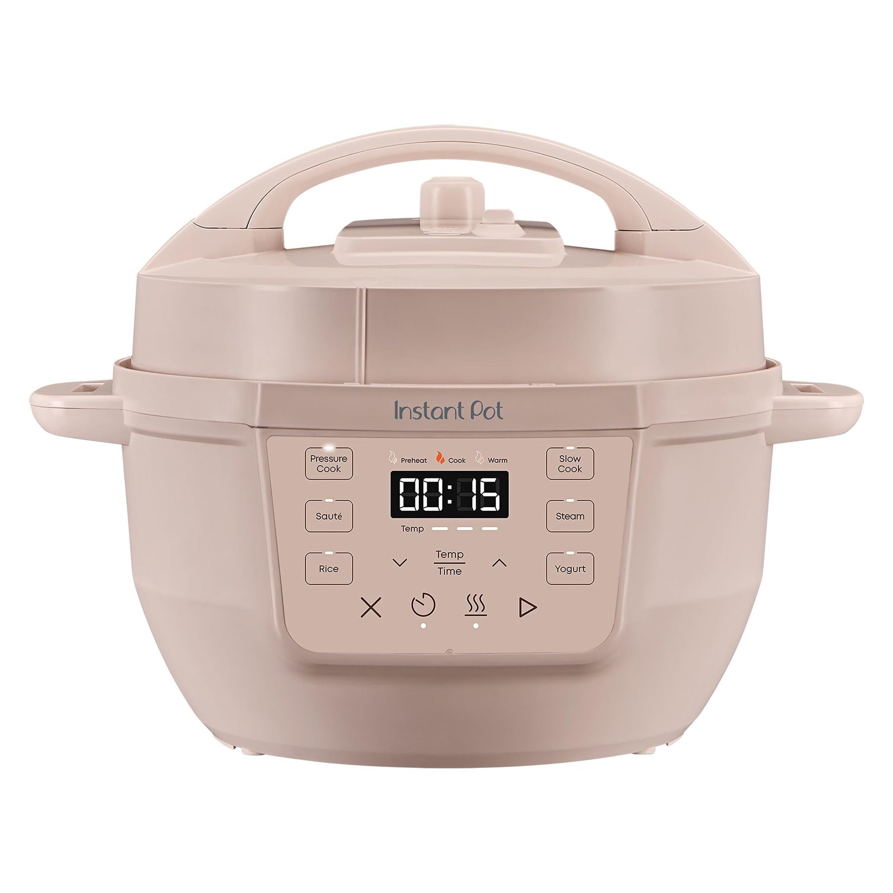 Instant Pot 4QT RIO Mini 7-in-1 Multi-Cooker, Pressure Cooker, Slow cook, Sauté, Steam, Rice Maker, Yogurt, & Warmer, Rosewater, 4 Quarts