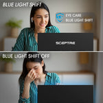 Sceptre E275W-1920 27" FHD 1080p 75Hz Monitor HDMI VGA Build-In Speakers, Metal Black