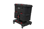 Keter Stack-n-Roll Dolly – Heavy-Duty Rolling Base Cart with Locking Wheels | Modular Mobile Workstation & Tool Storage Platform | Durable, Easy-Glide Design for Garage, Jobsite & Workshop