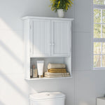 28" H x 23.5" W Wall Mount Medicine Cabinets with Adjustable Shelf and 2-Door for Bathroom Laundry Living Room