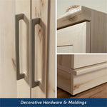 Sauder HomePlus Storage Cabinet/ Pantry cabinets, Dakota Oak finish