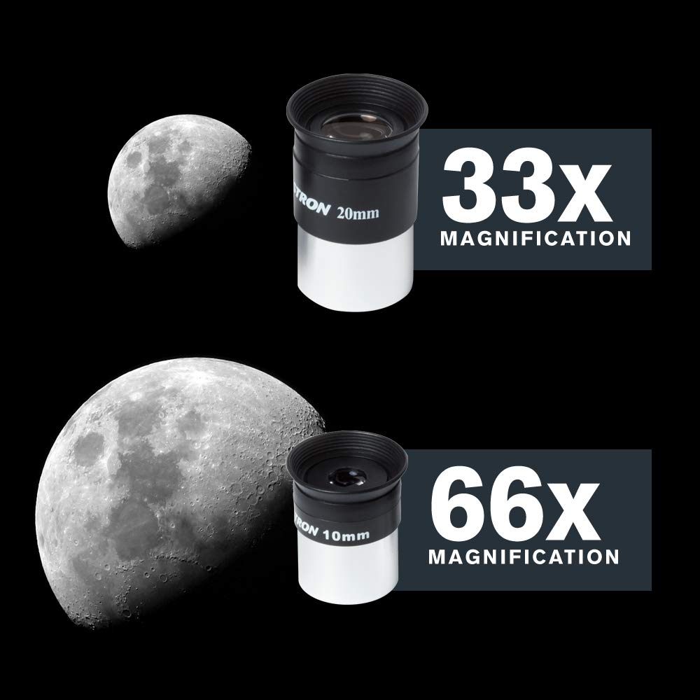 Celestron – AstroMaster 102AZ Telescope – Short-Tube Refractor Telescope – Fully-Coated Glass Optics – Adjustable-Height Tripod – Bonus Astronomy Software Package