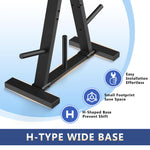 Weight Plate Rack, Weight Tree, Home Gym Storage Stand, Holds 300 lbs