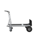 Cosco 12204ASB1E 2-in-1 Hybrid Handtruck, Commercial Use, Silver