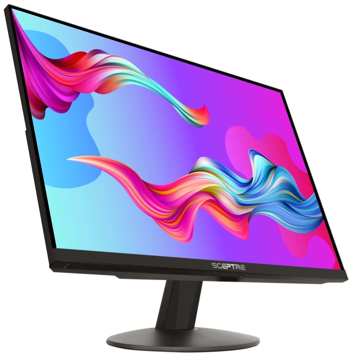 Sceptre IPS 24-Inch Business Computer Monitor 1080p 75Hz with HDMI VGA Build-in Speakers, Machine Black (E248W-FPT)