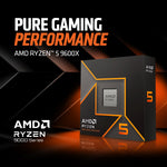 AMD Ryzen™ 5 9600X 6-Core, 12-Thread Unlocked Desktop Processor