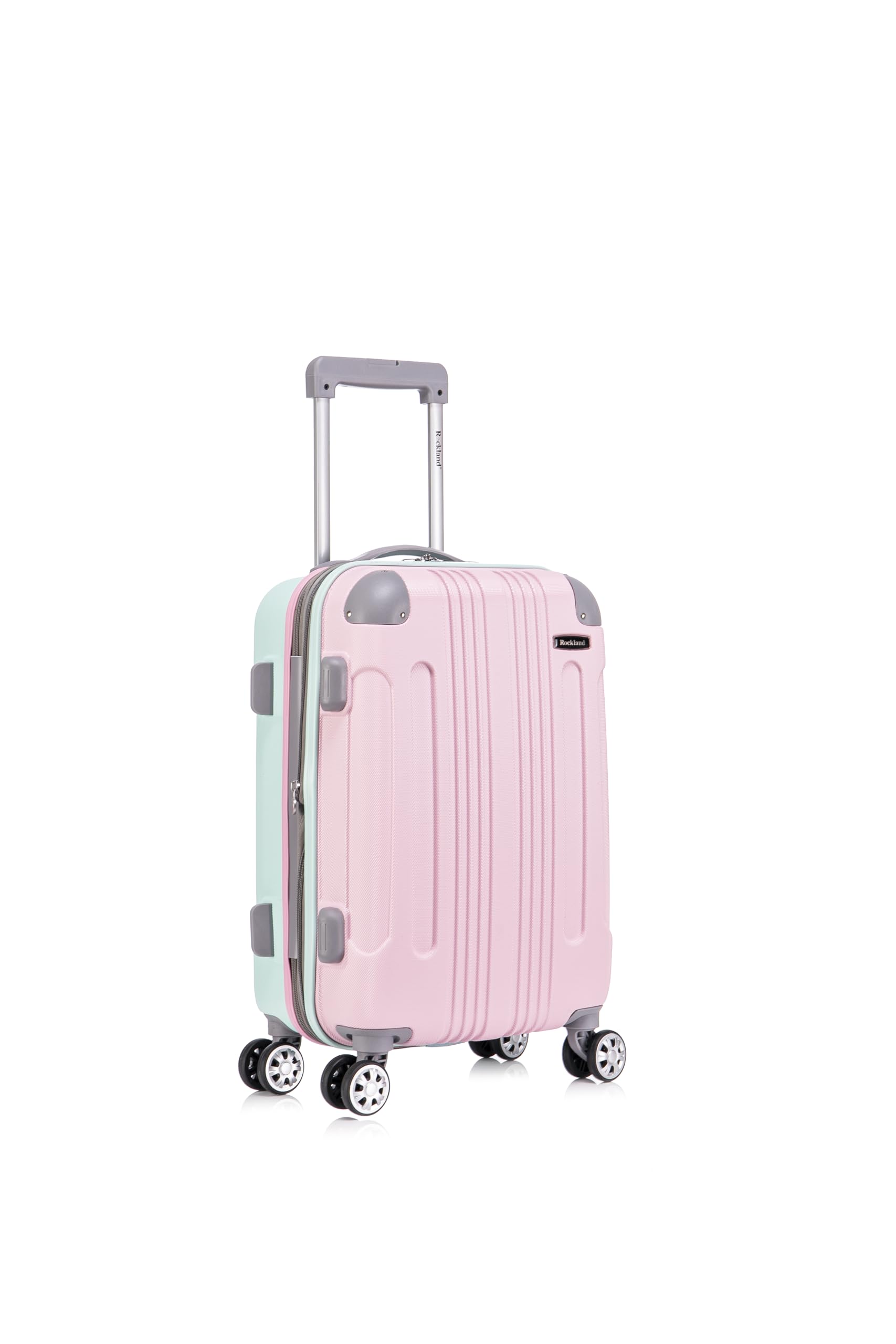 Rockland London Hardside Spinner Wheel Luggage, Carry-On 20", Mint