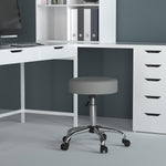 Boss Office Products Antimicrobial Vinyl Medical Spa Stool in Black