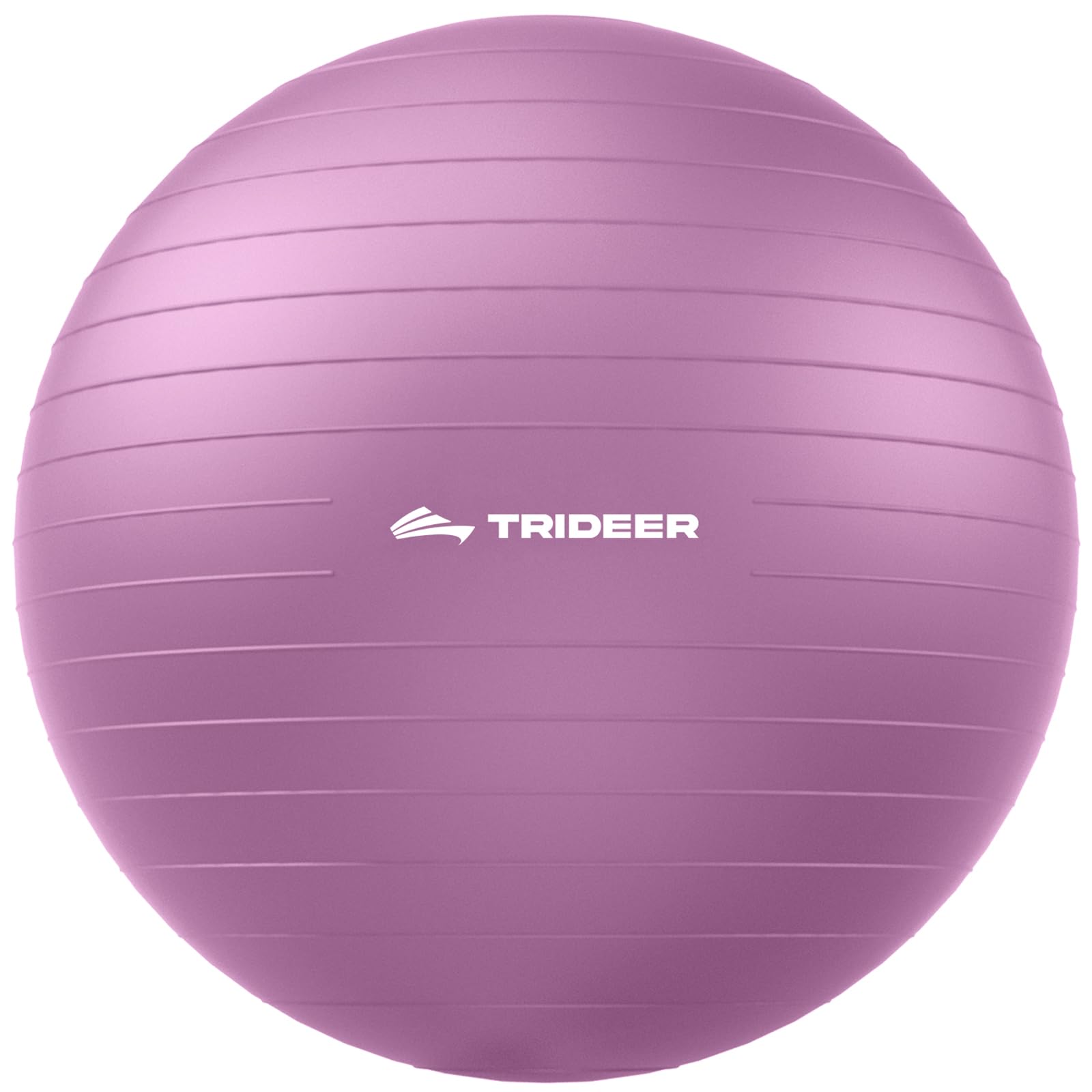Trideer Exercise Ball for Yoga, Pilates & Fitness – Stability Ball Equipment for Home Gym & Office Chair, Core & Balance Training Accessories, Physical Therapy Equipment, Quick Pump Included, 5 Sizes