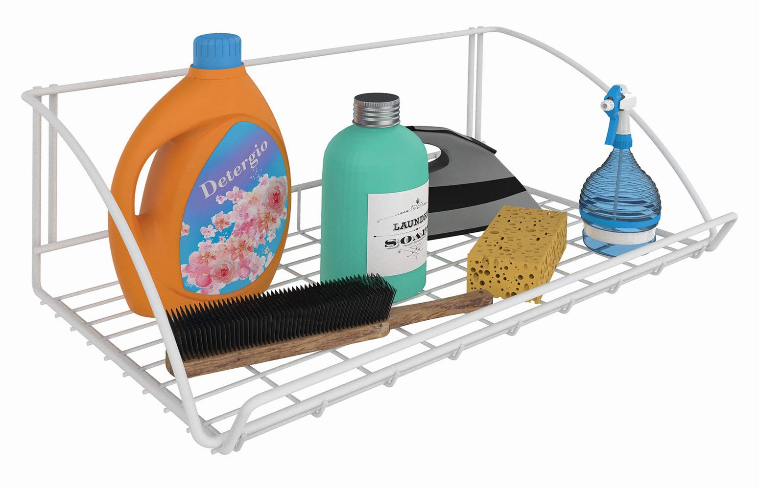 ClosetMaid 8278 18-Inch Wide Laundry Utility Hanger Shelf, White