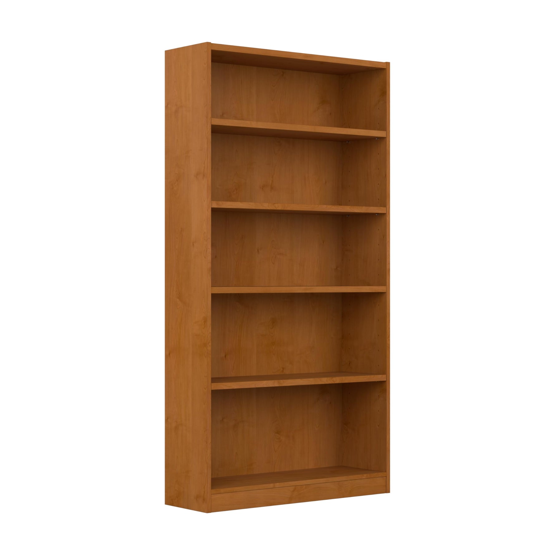 Bush Home Universal Small 2 Shelf Bookcase in Black, Low Storage and Display Bookshelf for Home Office or Living Room Organization
