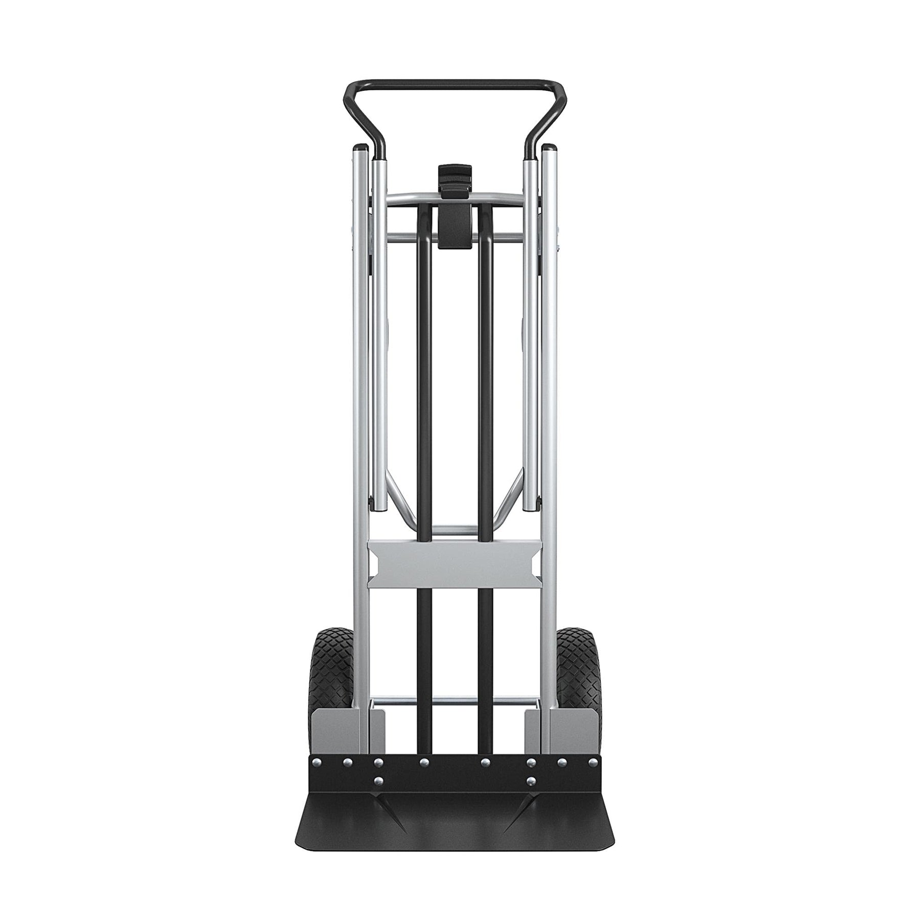 Cosco 12204ASB1E 2-in-1 Hybrid Handtruck, Commercial Use, Silver