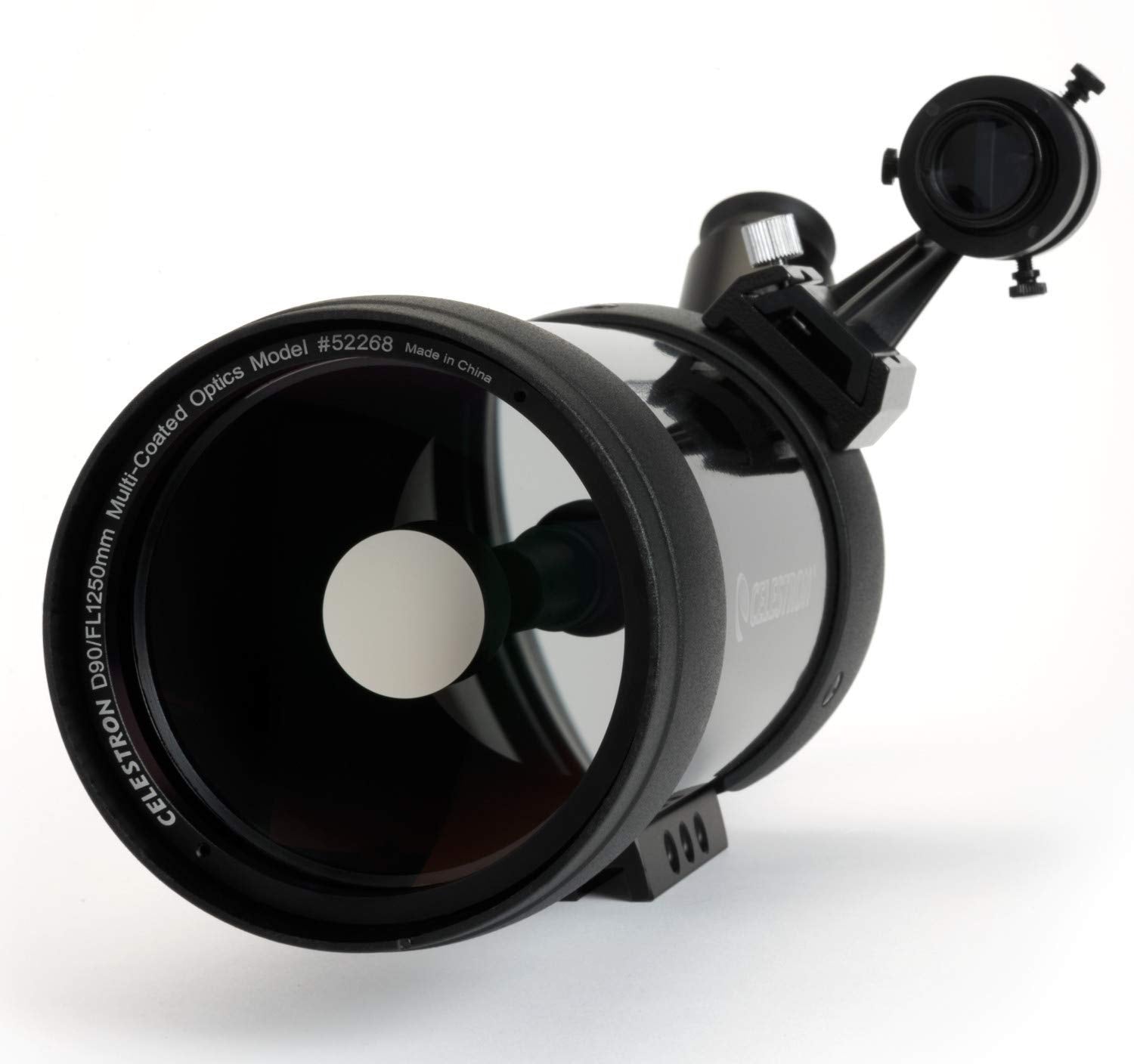 Celestron – MAK 90mm Angled Spotting Scope – Maksutov Spotting Scope – Great for Long Range Viewing – 39x Magnification with 32mm Eyepiece – Multi-Coated Optics – Rubber Armored