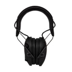 WALKER'S Razor Rechargeable Electronic Muff - HD Speakers 21dB NRR Compact Collapsible Hunting Shooting Hearing Protection Earmuffs, USB Charging Cable Included, Black