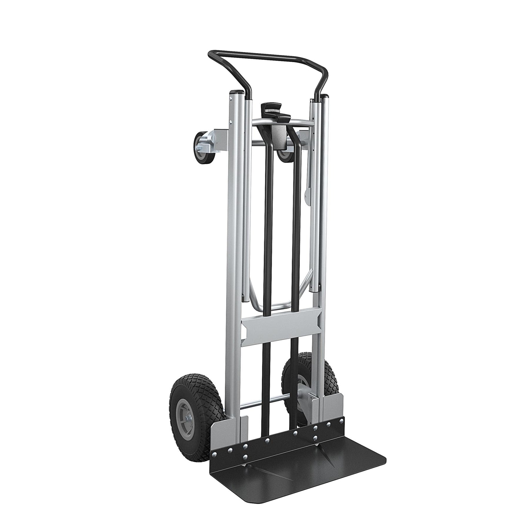 Cosco 12204ASB1E 2-in-1 Hybrid Handtruck, Commercial Use, Silver