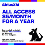 Onyx EZR Satellite Radio with Vehicle Kit (SXEZR1V1) | SiriusXM