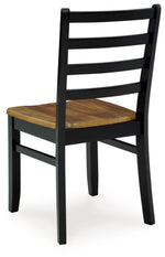 Signature Design by Ashley Caitbrook Rustic 7-Piece Dining Set – Rectangular Table with 6 X-Back Upholstered Chairs, Gray