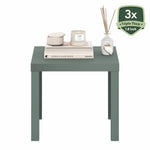 Furinno Classic Homey Square Parsons Side End Table, 1-Pack, Black
