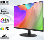 Sceptre IPS 24-Inch Business Computer Monitor 1080p 75Hz with HDMI VGA Build-in Speakers, Machine Black (E248W-FPT)