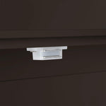 RiverRidge Ashland Single Door Wall, Gray Cabinet,Grey