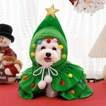 Christmas Pet Clothes Two Color Cloak Pet Cloak Shawl Dog Transfiguration