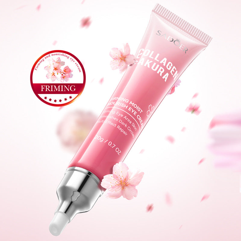 Moisturizing Elastic And Tender Eye Cherry Blossom Collagen Eye Cream