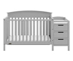 Graco Benton 5-in-1 Convertible Crib – GREENGUARD Gold Certified, Converts from Baby Crib to Toddler Bed, Daybed and Full-Size Bed, Fits Standard Full-Size Crib Mattress (White)