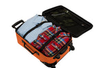 Rockland Pasadena Expandable Spinner Carry-on 19", Black
