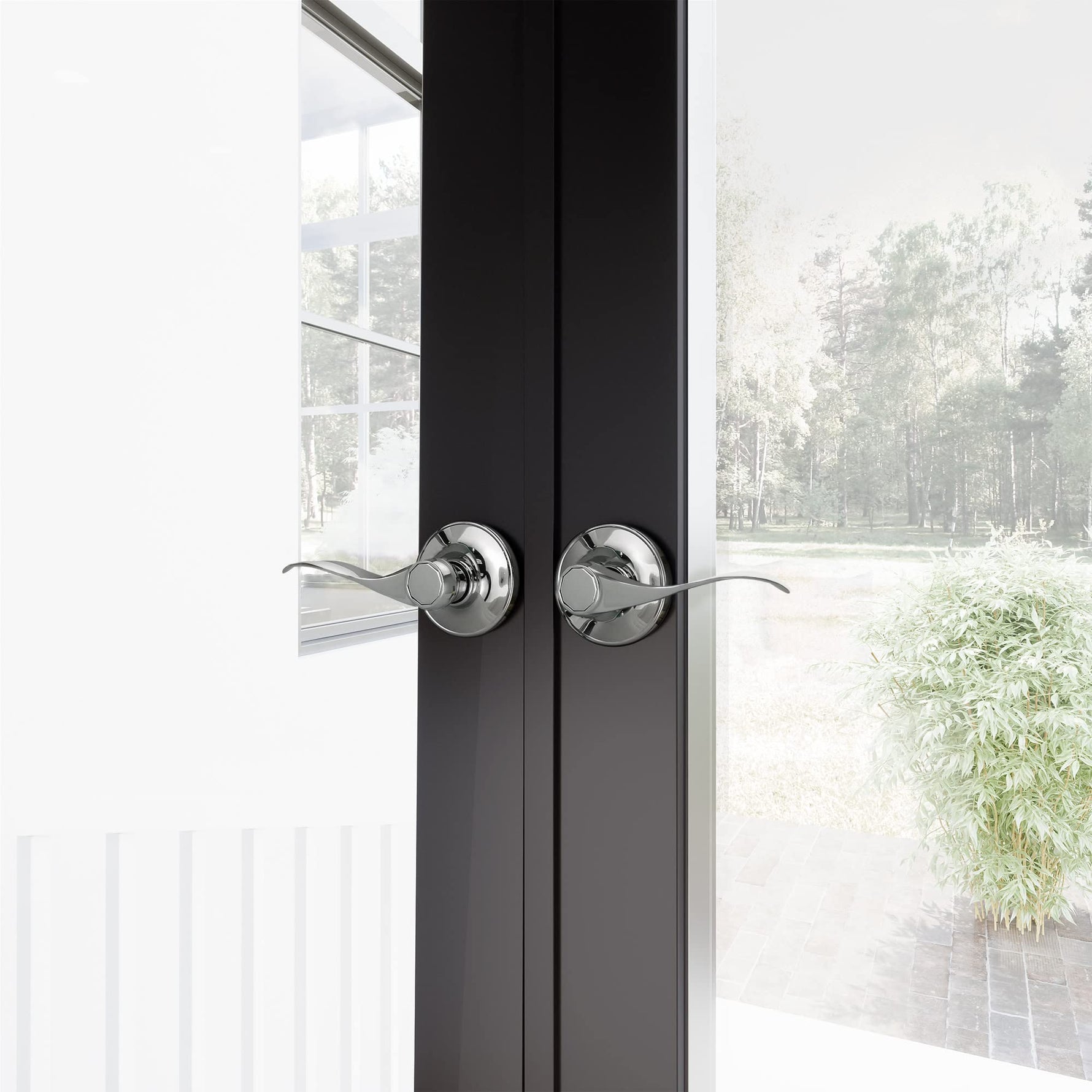Design House 700534 Springdale Privacy Bed and Bath Door Lever Oil Rubbed Bronze