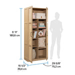 Sauder Select Storage Cabinet, Pantry Cabinet Kitchen Storage with Adjustable Shelves, Utility Room Storage Cabinet, in Reclaimed Pine