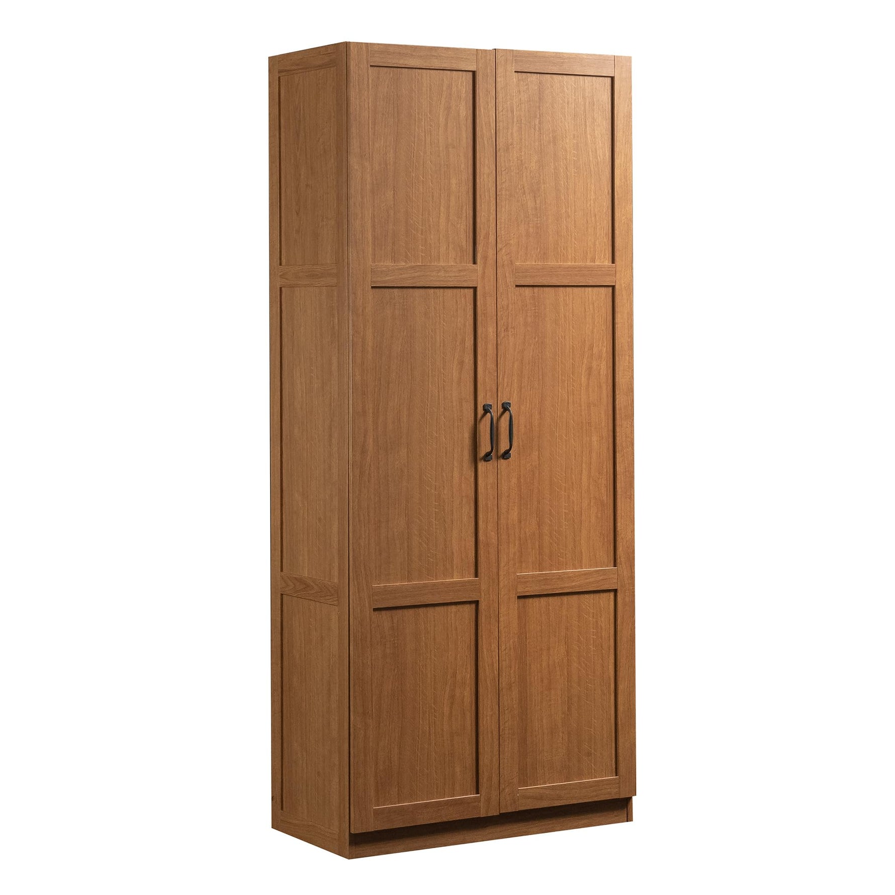Sauder Select Storage Cabinet, Pantry Cabinet Kitchen Storage with Adjustable Shelves, Utility Room Storage Cabinet, in Reclaimed Pine