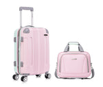 Rockland London Hardside Spinner Wheel Luggage, Carry-On 20", Mint