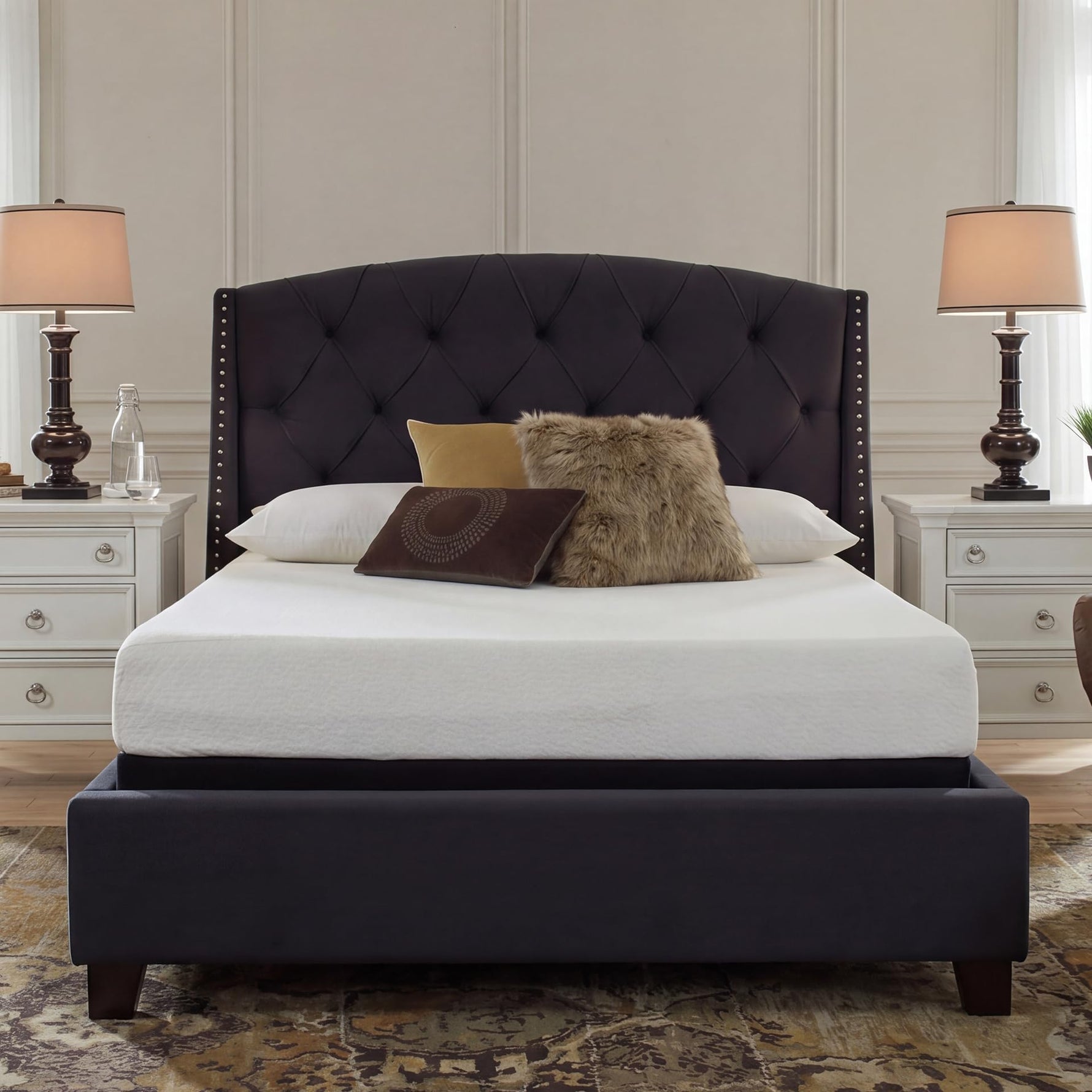 Signature Design by Ashley Chime Memory Foam 12" Full Mattress with Thick Memory and Support Foam for Pressure Relief, Fiberglass Free, Mattress In A Box