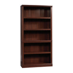 Sauder 5-Shelf Split Bookcase/ Book shelf, Oiled Oak finish