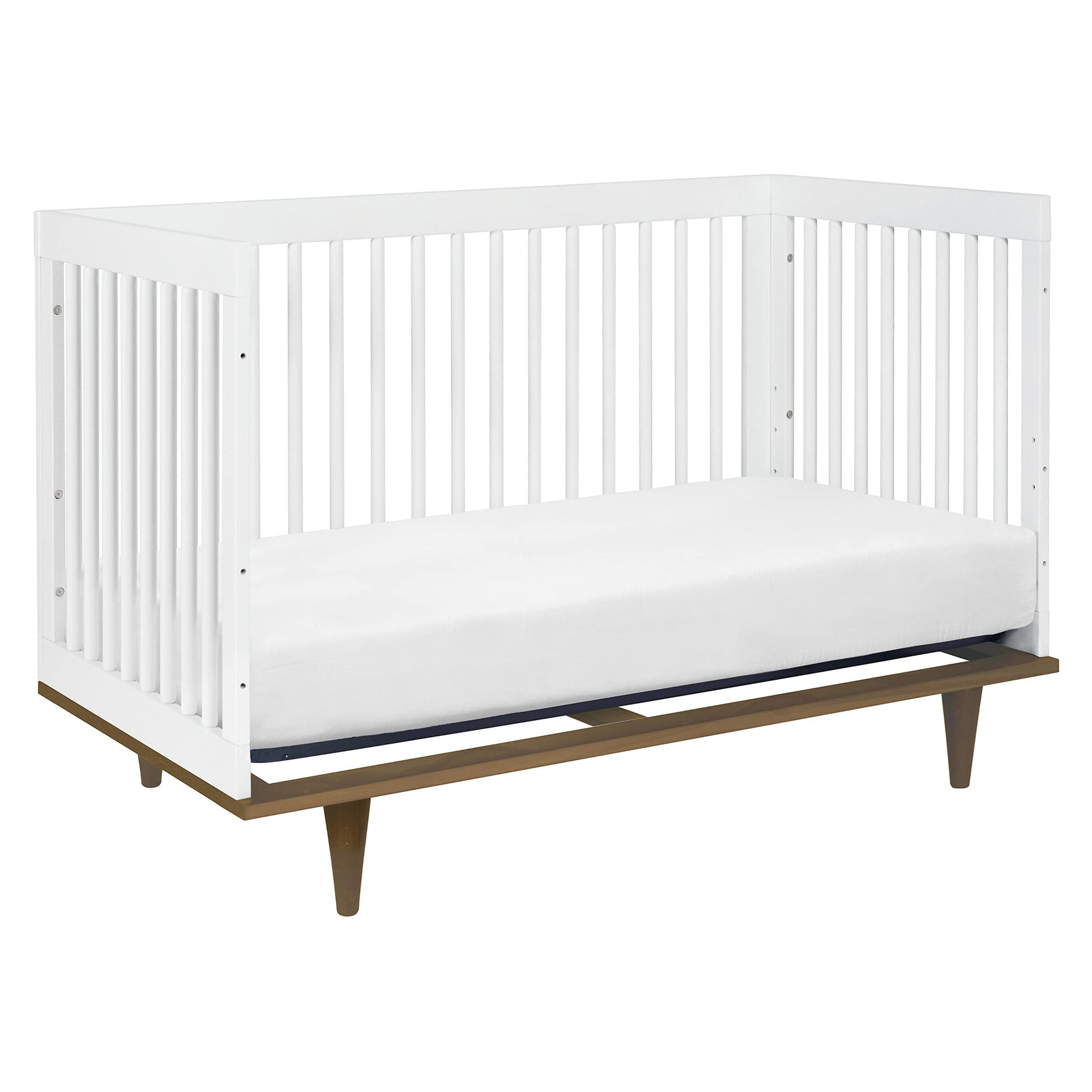 Davinci Marley 3-in-1 Convertible Crib in Walnut, Greenguard Gold and FSC® Certified