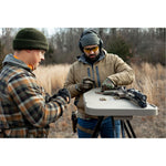 MTM HLST High-Low Shooting Table, USA Made, Dark Earth