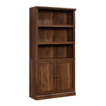 Sauder Miscellaneous Storage 5-Shelf/Book Shelf 2-Door Bookcase, Glacier Oak Finish