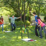 Lifetime Heavy Duty Cornhole, Ladder Golf Game and Table Combo Set