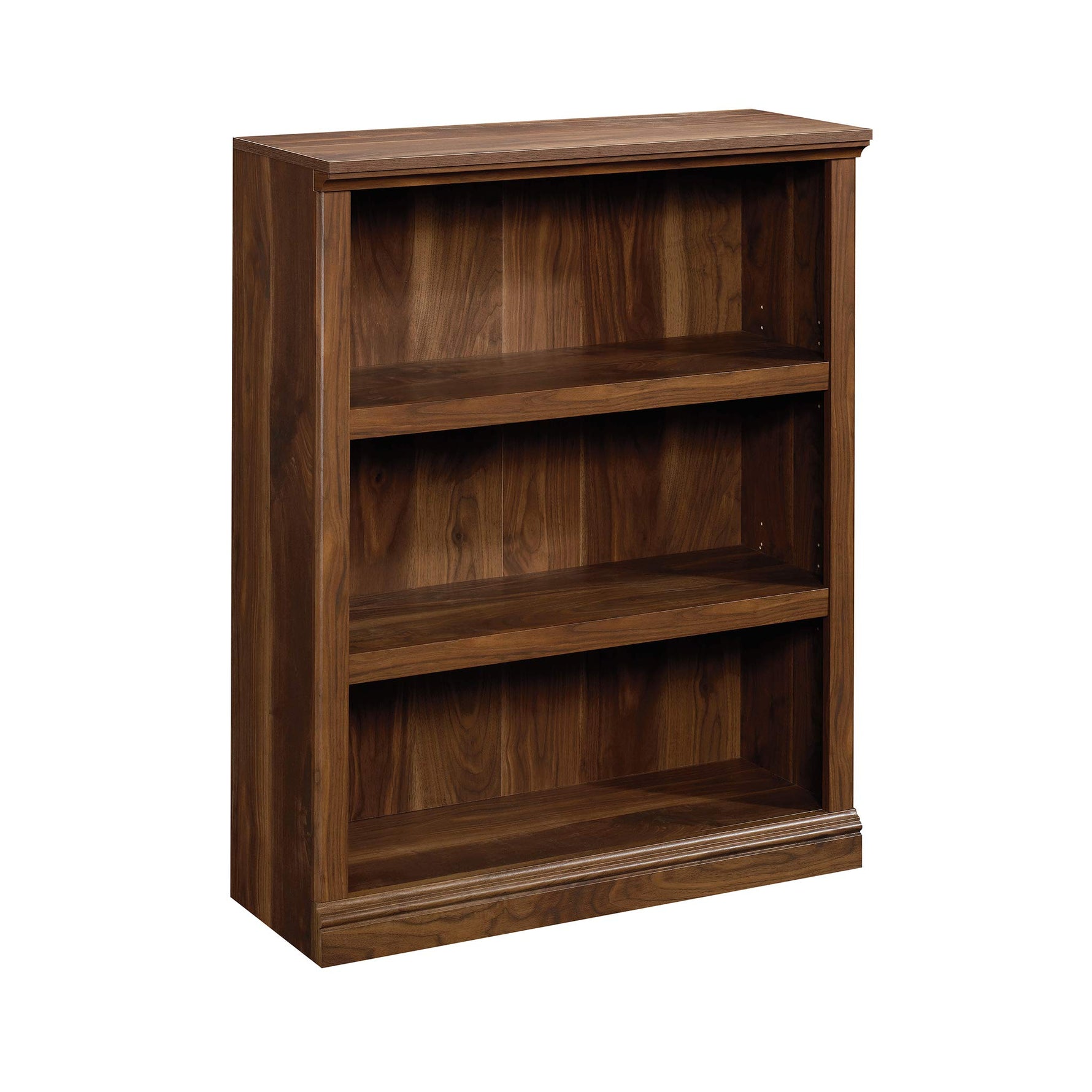 Sauder Miscellaneous Storage 3-Shelf Bookcase/ Book shelf, Oiled Oak finish