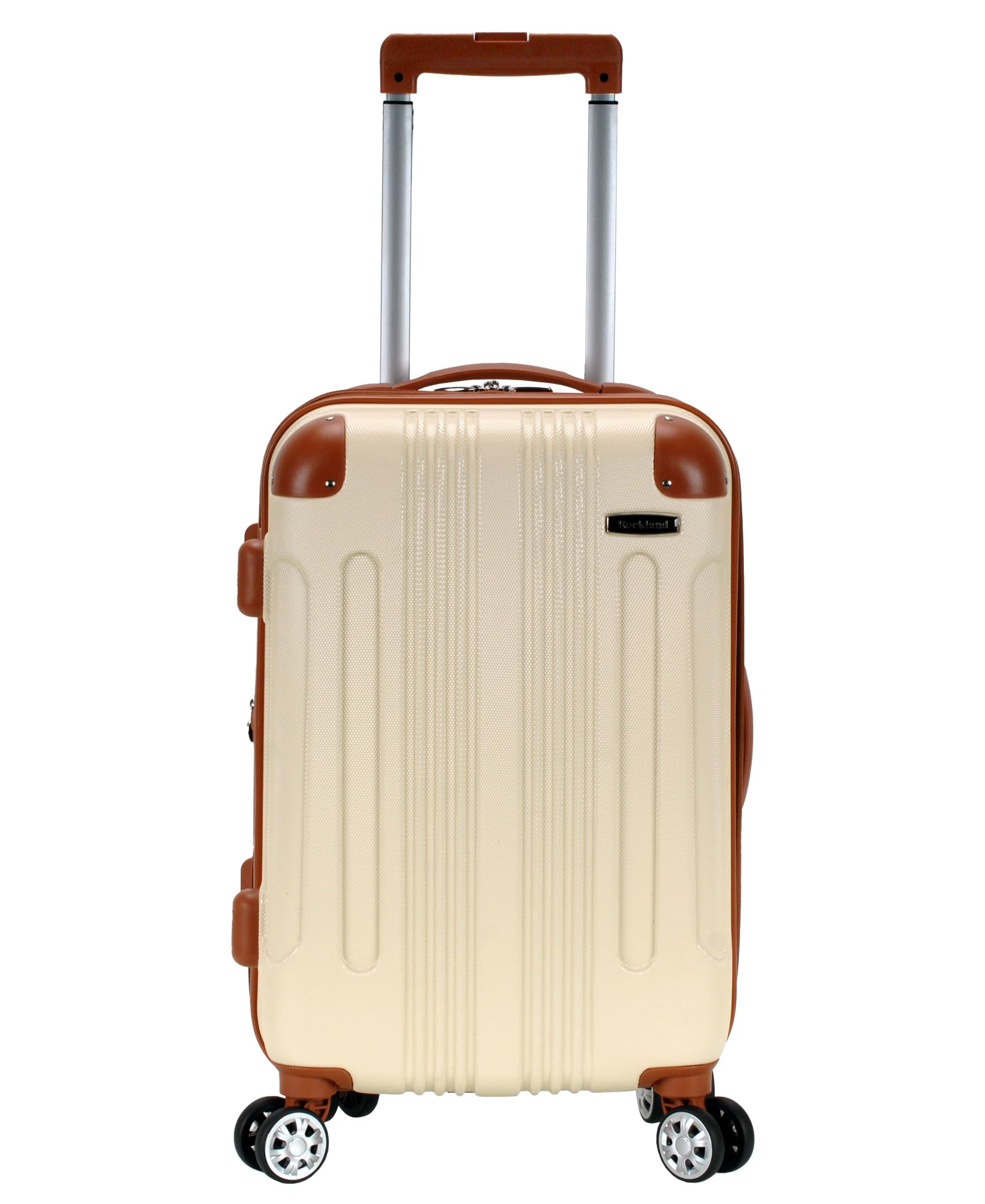 Rockland London Hardside Spinner Wheel Luggage, Carry-On 20", Mint