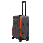 Rockland Pasadena Expandable Spinner Carry-on 19", Black