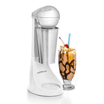 Nostalgia Two-Speed Electric Milkshake Maker and Drink Mixer, Includes 16-Ounce Stainless Steel Mixing Cup & Rod, Jade Green