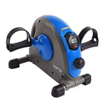 Stamina Mini Exercise Bike with Smooth Pedal System - Portable Pedal Exerciser - Cardio Equipment Fitness Bike - Stationary Bike for Home Workout - Blue