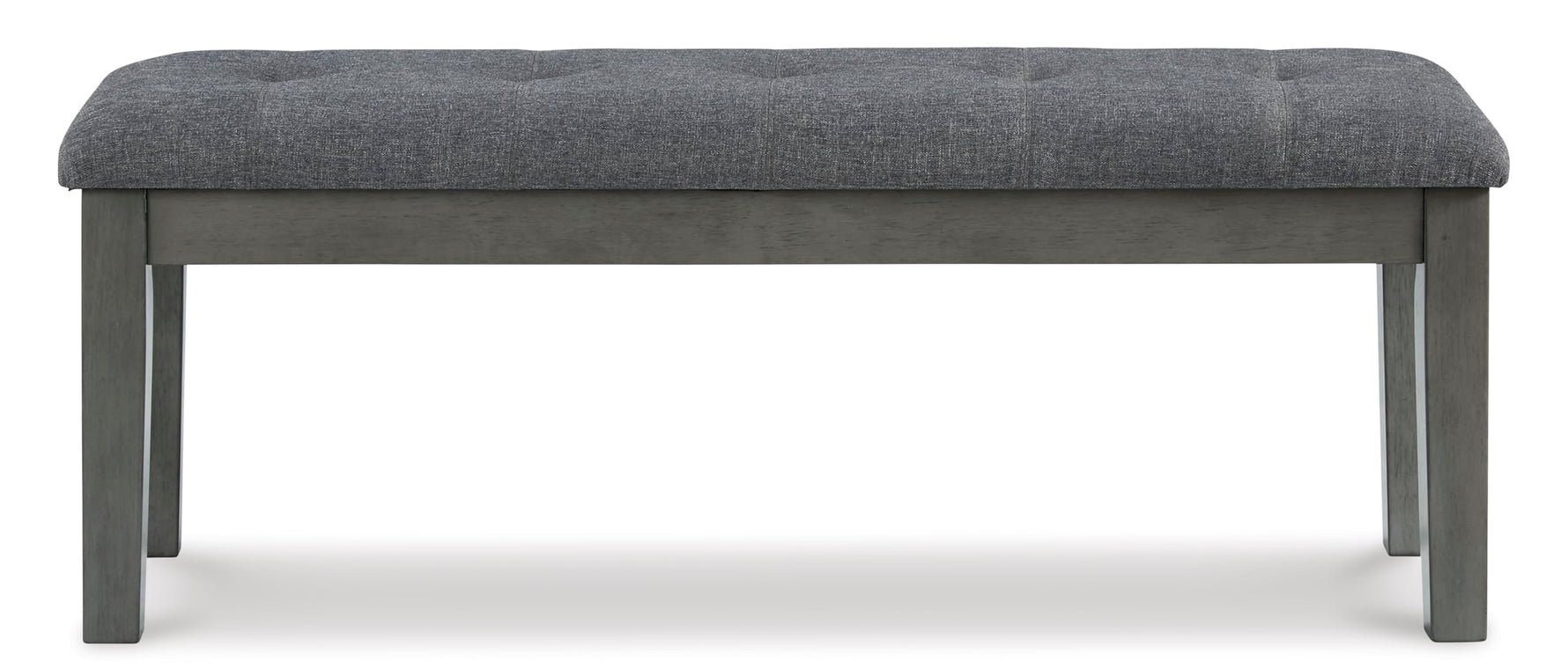 Signature Design by Ashley Ralene Tufted Upholstered Dining Room Bench, Medium Brown