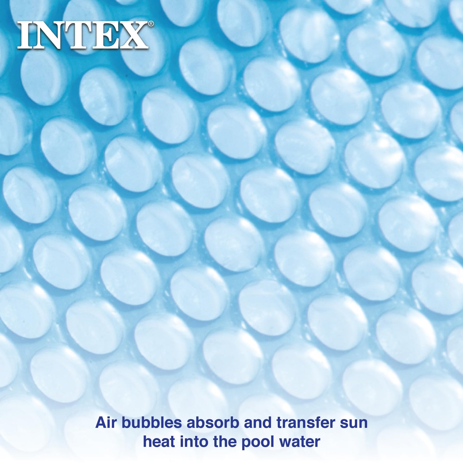 INTEX 28013E Solar Pool Cover: for 15ft Round Easy Set and Metal Frame Pools – Insulates Pool Water – Reduces Water Evaporation – Keeps Debris Out – Reduces Chemical Consumption