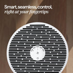 BLUEAIR Blue Pure 311i Max Smart Air Purifier for Medium Rooms up to 1,800 Sq Ft HEPASilent Air Cleaner for Pets Allergies Smoke & Dust WiFi Air Purifier with Auto Mode Quiet Air Purifier for Bedroom