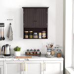28" H x 23.5" W Wall Mount Medicine Cabinets with Adjustable Shelf and 2-Door for Bathroom Laundry Living Room